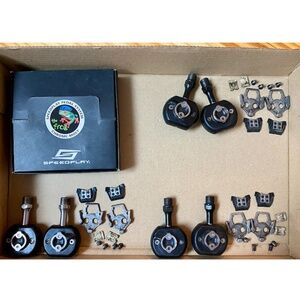 Speedplay Frog Bicycle Pedals and Cleats (Sold as lot) USED